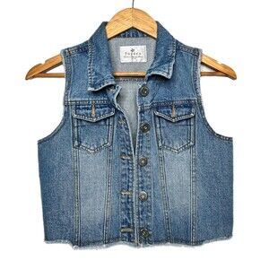 Girls Denim vest